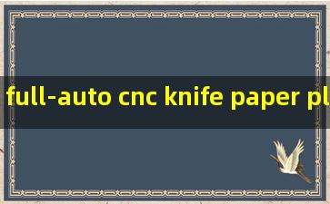 full-auto cnc knife paper pleating production line